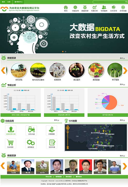 农业大数据平台